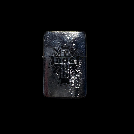 DOGTOWN FLAP TOP ライターCROSS LOGO/SLV