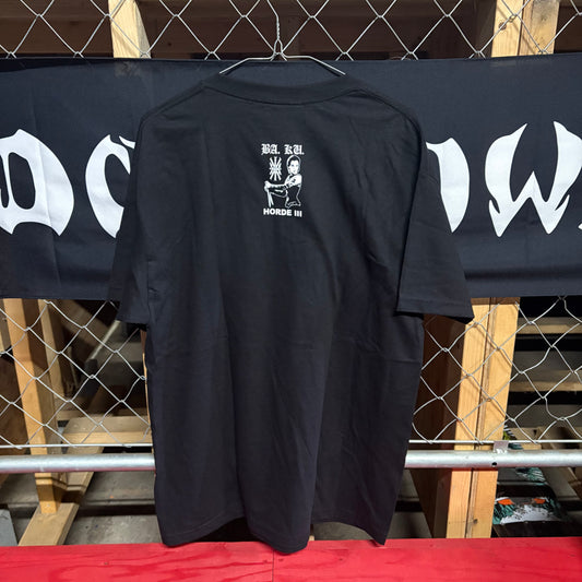 BA.KU. HORDE3 Tシャツ(ブラック)