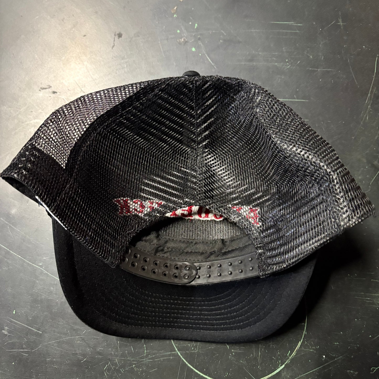 ABCDEFUCK mesh cap(Black)