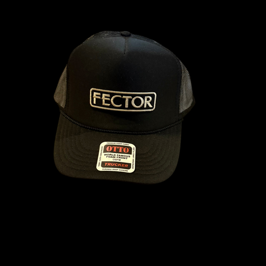 FECTOR LOGOPATCH CAP BLACK
