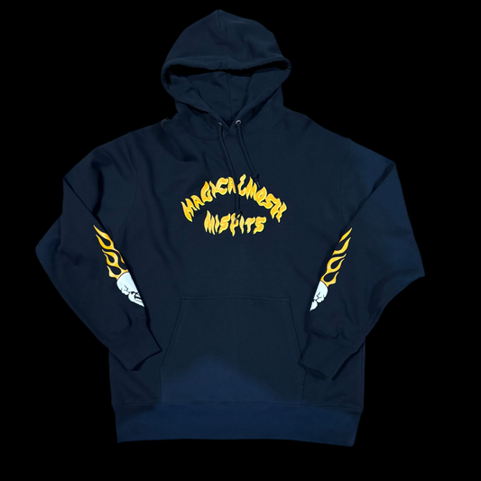 M×M×M FIRE HOODIE ORANGE