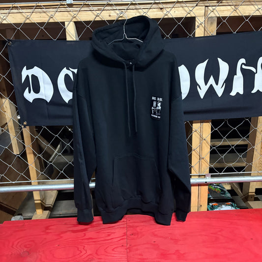 BA.KU. HORDE3フードスウェット(ブラック)