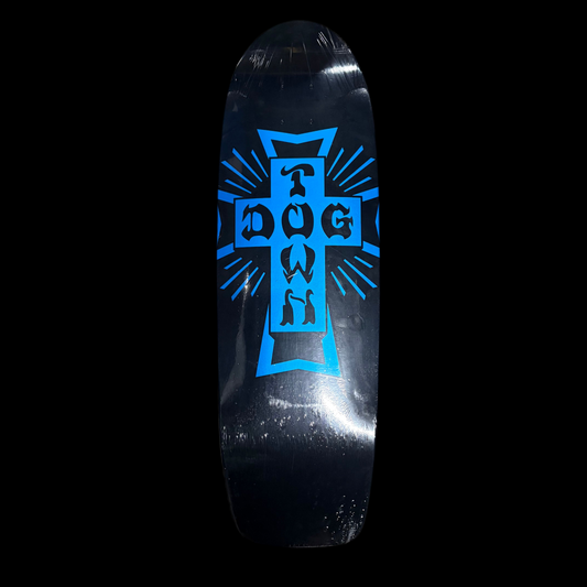 DTS DECK/70s RIDER BLUE CROSS LOGO 9"