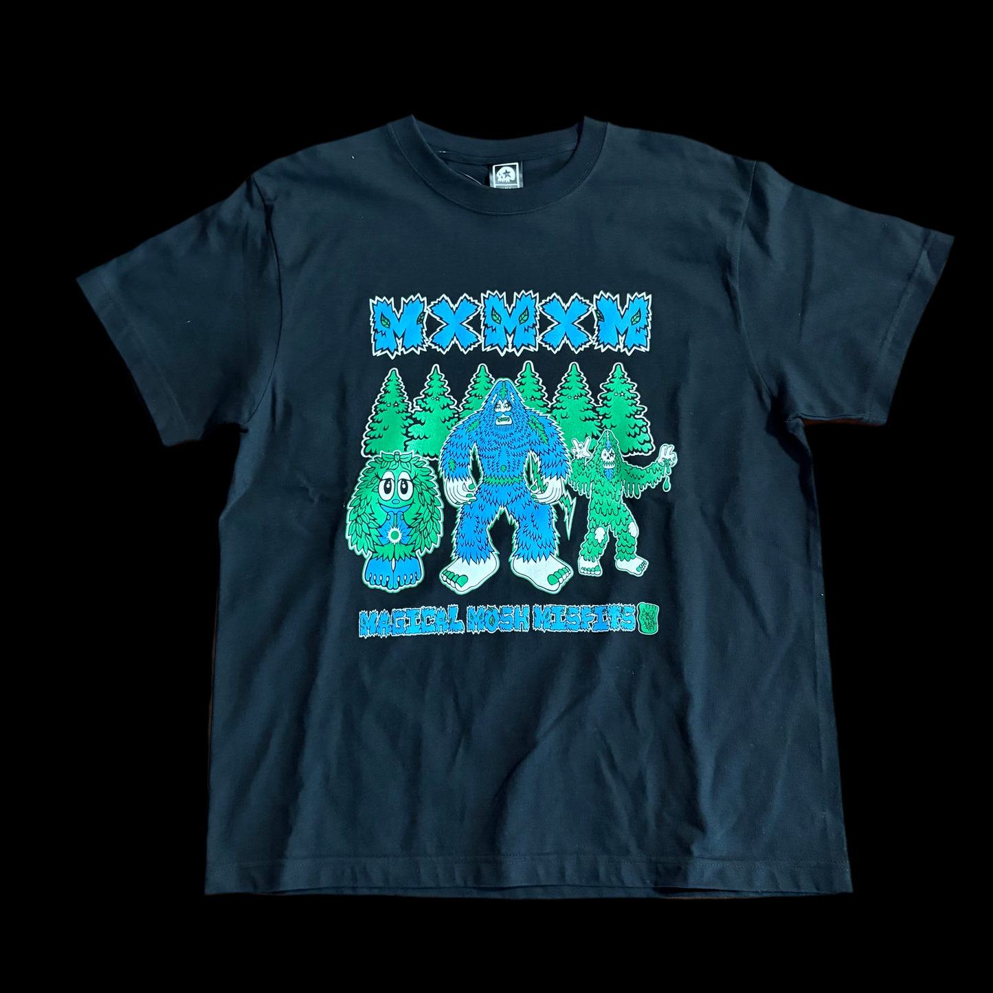 MAGICAL MOSH BIGFOOT TEE(BLUE)