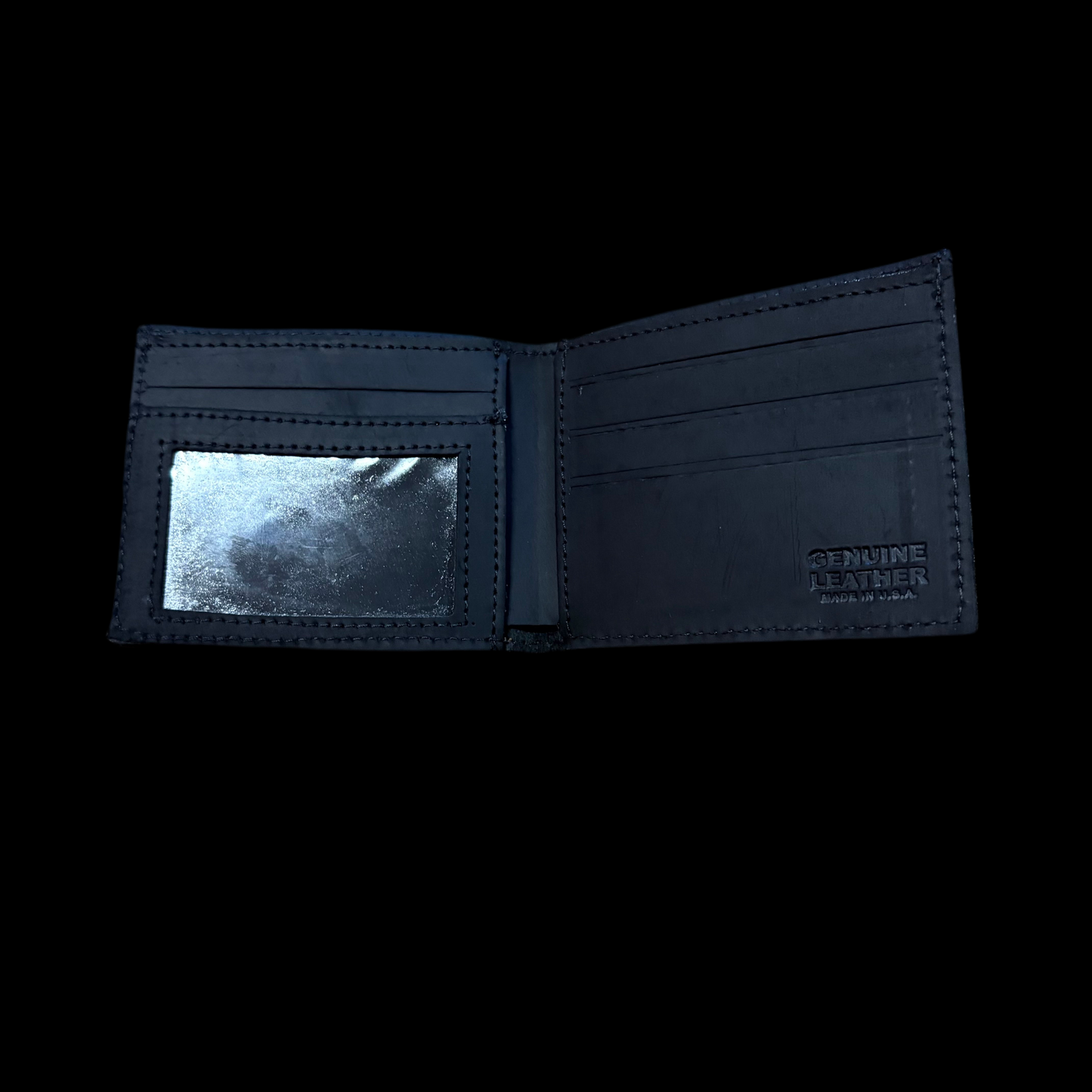 DT LEATHER BILLFOLD WALLET