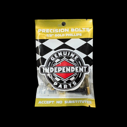 INDY MOUNTING BOLT FHILLIP7/8"BK/2GOLD