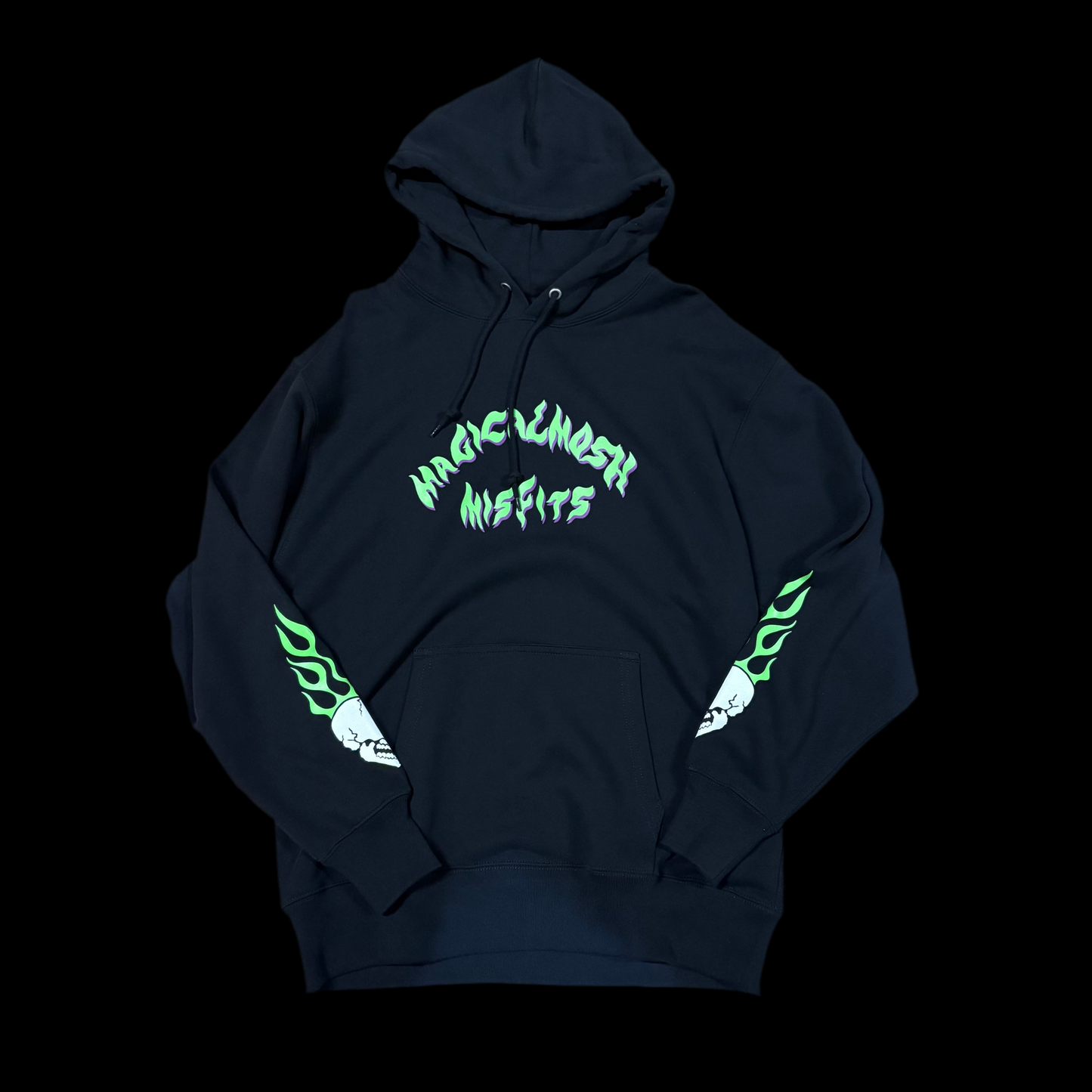 M×M×M FIRE HOODIE GREEN