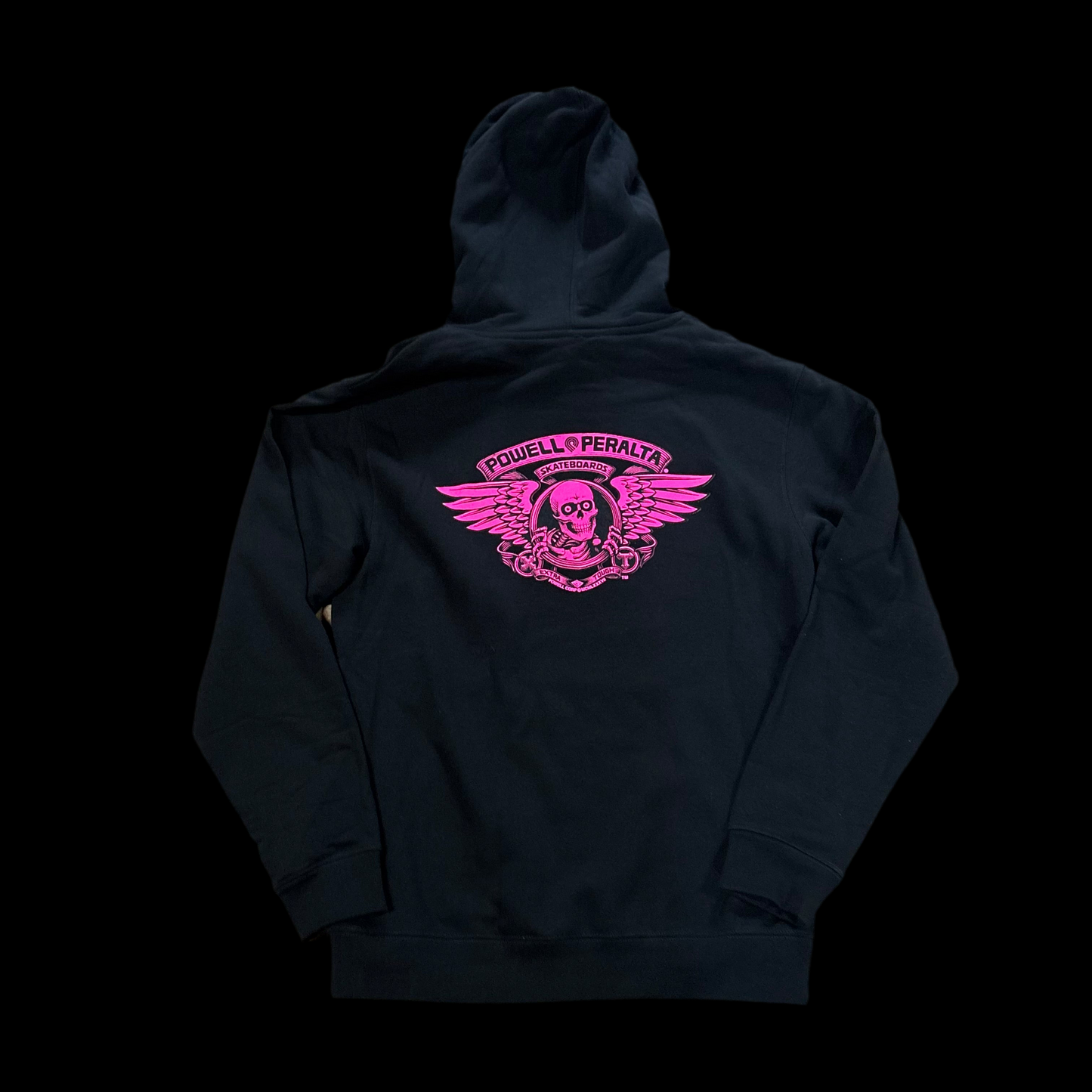PULLOVER HOOD WINGD RIPPER BKライトpnk
