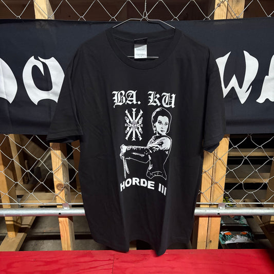 BA.KU. HORDE3　 Tシャツ（ブラック）