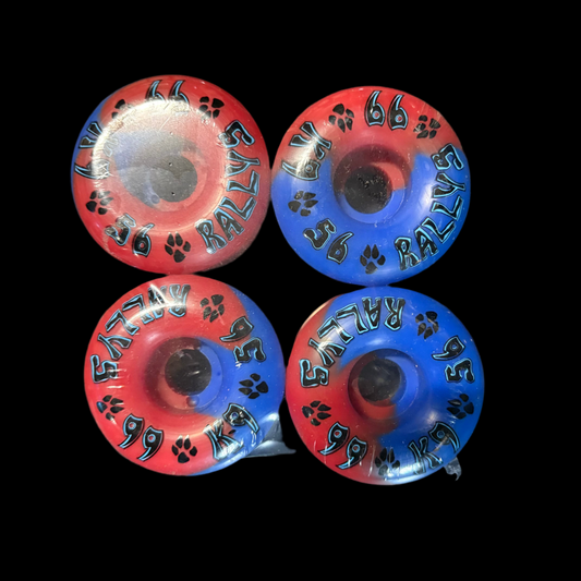 DTS WHEEL Ｋ9 RALLY's BLU/RED